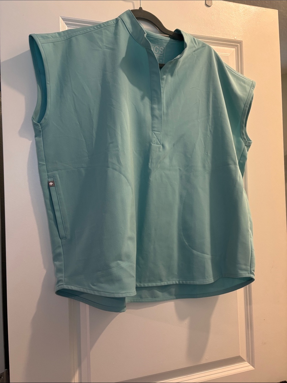 Figs Sleeveless top Seaglass